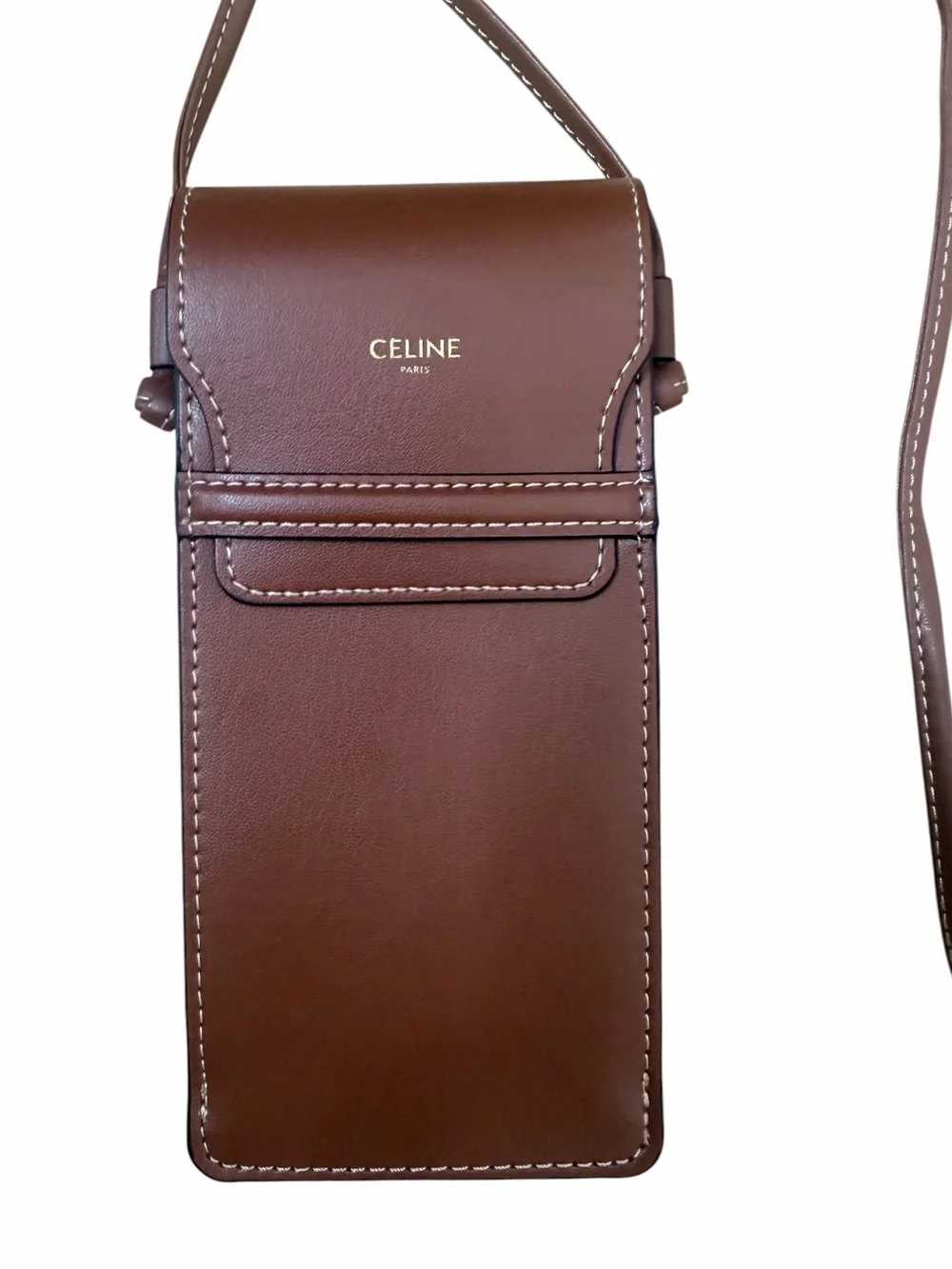 CELINE NEW LEATHER SUNGLASS Crossbody Case.